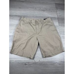 Polo Ralph Lauren Shorts Men's Size 34 Classic Fit Chino Khaki Tan 9-Inch